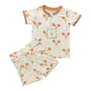 kate quinn baby boy/girl 2 piece sporty tennis matching set, size 12-18 mo